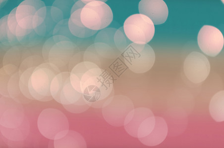 Bokeh抽象光绿色和粉红梯度颜背景概念爱夏天橙闪光圣诞节背景图片