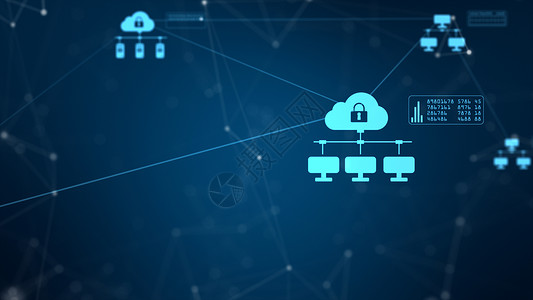 国内创客空间锁技术网络和数据连接安全网络和个人信息网络安全概念保护数字的设计图片