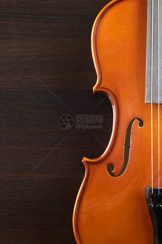 木质小提琴图片