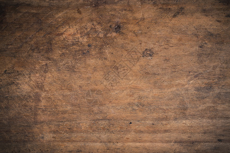 古老的黑纹身木质背景旧棕色木质图纸表面顶视褐色木面板胶合棕色的桌子图片