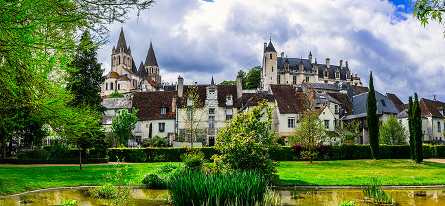 联合国教科文组织法卢瓦尔河谷中世纪城堡Louire河谷都灵罗吉斯图片