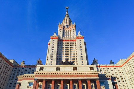 斯大林俄罗斯莫科国立大学的建造俄罗斯摩天大楼学生苏联背景