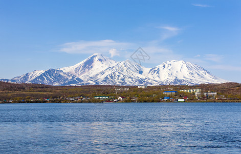 阿瓦钦斯卡娅半岛景观高清图片