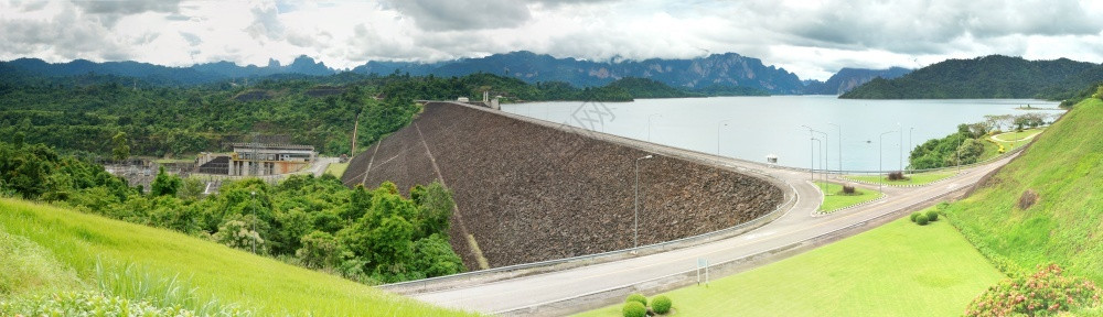 水泥亚洲电的泰国大坝供用电力图片