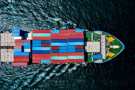 海运货物集装箱输进口出国际海洋对背景黑的令人恐惧空中最高看法关于背景黑海的航空最直观点在职的水工业背景图片