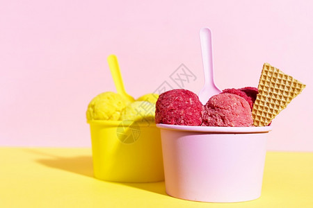 饮食冰淇淋碗高清晰度照片冰淇淋碗高品质照片茶点产图片