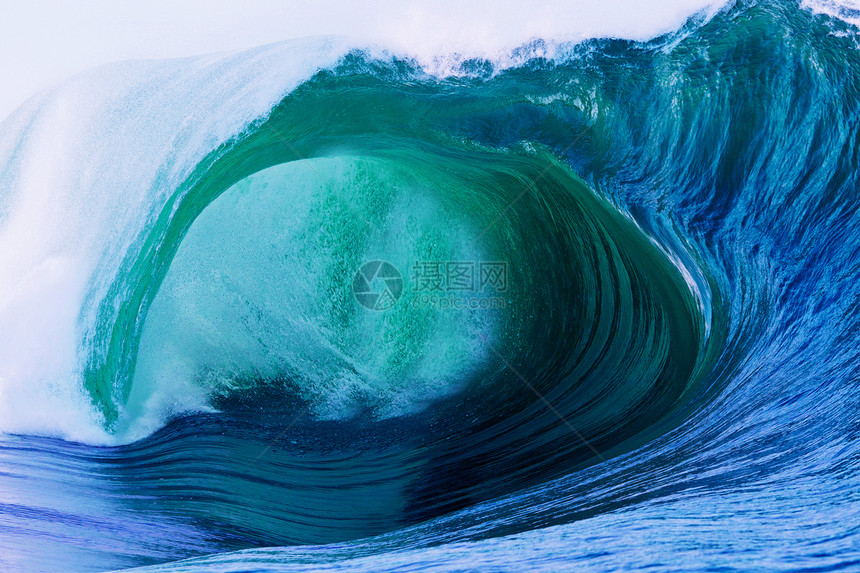 大波浪背景关闭大波浪背景管子热带运动的图片