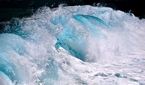 海洋波浪火山抽象的照片图片