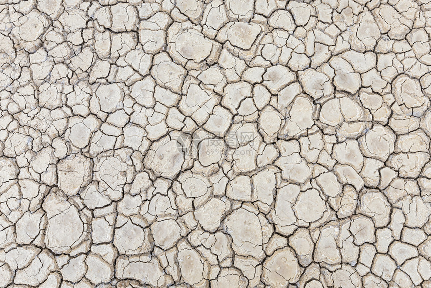 夏天污垢棕色干土或破碎的地质背景全球图片