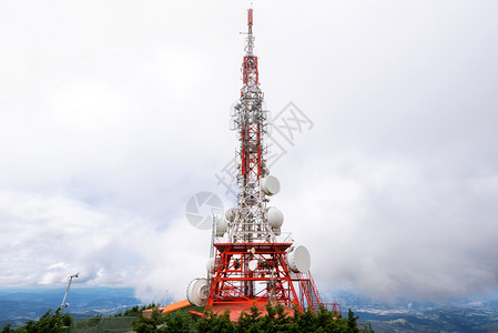 信号天空收音机卫星线电信网络通技术卫星天线电信网络图片