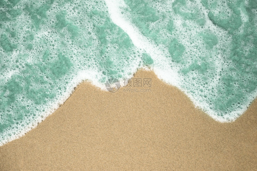 沙滩海浪图片