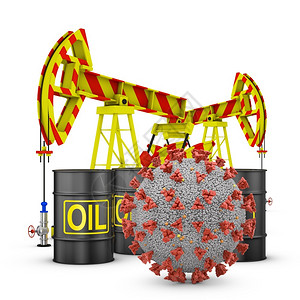 黑色石油桶市场贸易黑色的Corona石油桶和白底3D转化水泵设计图片