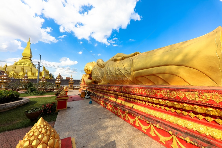 修道院景观结构体2016年月2日老挝万象大佛图片