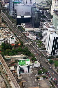 市中心摩天大楼城市风景图片