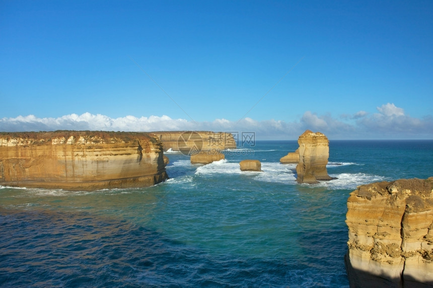 宏伟水自然澳大利亚墨尔本十二个使徒在澳大利亚墨尔本图片