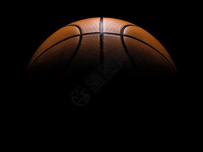 疯狂竞技场优胜者黑背景的篮球决赛背景图片