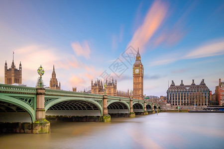 房屋王国纪念碑伦敦与大本和英国议会厦的伦敦天际连线图片