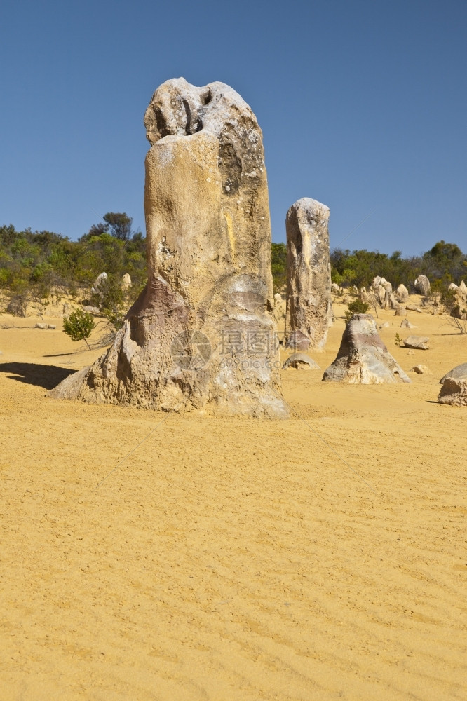 干燥国民澳洲奇特的沙漠平塔图像公园图片