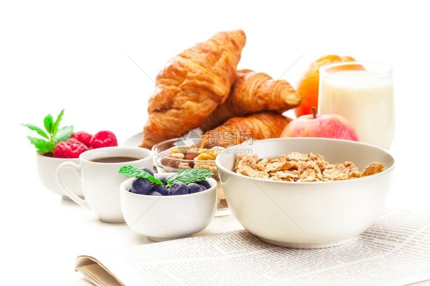 健康早餐照片素食主义者薄荷片图片