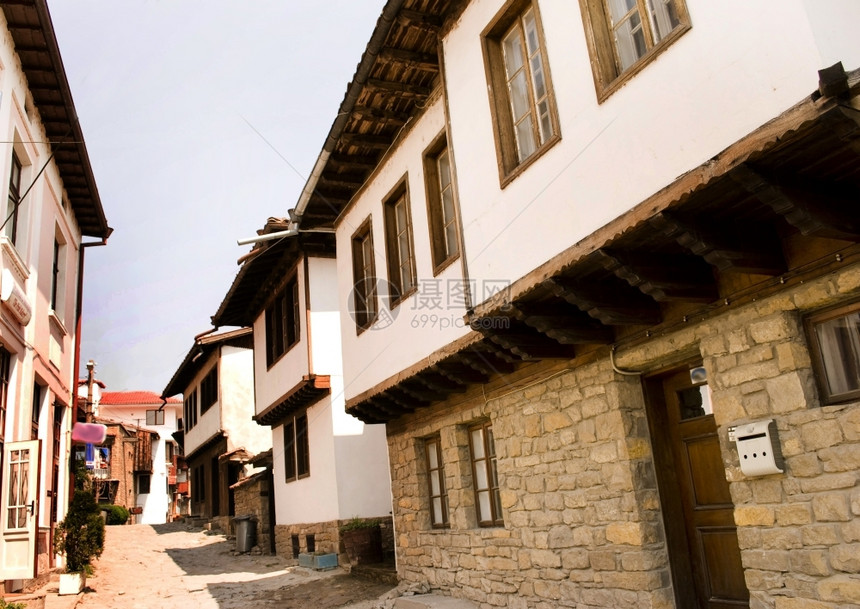 颜色建筑物屋顶保加利亚VelikoTurnovo保加利亚图片