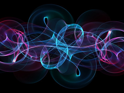速度嘉年华螺旋抽象多彩扭曲的网络波图片