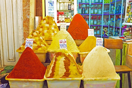 东方的摩洛哥Spice市场索维拉图片