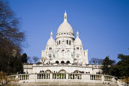 法国巴黎圣神会分大教堂旅行心图片