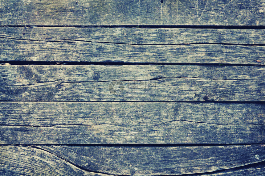 灰黄色蓝颜的旧脏木质纹身背景部分风化绿木制的图片