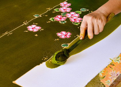 吉里洛约文化棉布高清图片