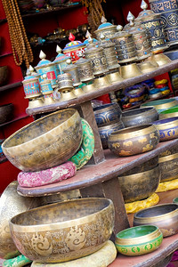 布达纳特联合国教科文组织唱歌碗苏韦尼尔商店布达纳斯图帕教科文组织世界遗产Siite加德满都尼泊尔亚洲请享用艺术背景