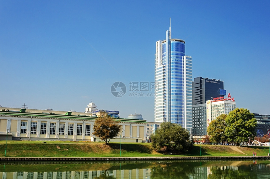 建造公司白俄罗斯明克市中心商业楼办公室图片