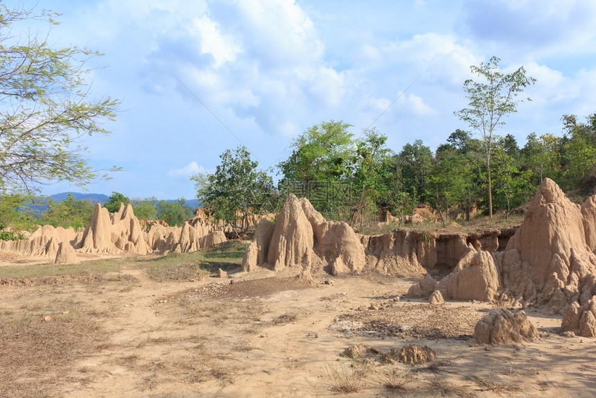 盛大泰国峡谷相砂岩图片