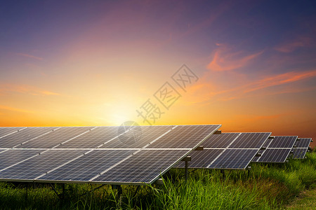新能源太阳电池板图片