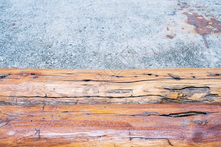 散景园艺背模糊的木板桌可用于显示或补装您的产品桌子木制的图片