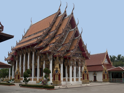 亚洲旅游泰国曼谷的寺庙美丽图片