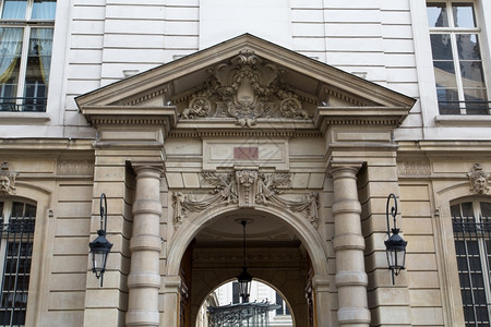 爱丽舍法语盛大兰西总统官邸Elysee宫入口处法兰西总统官邸图片