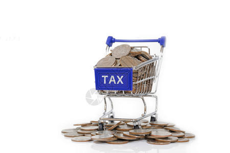 购物税费概念图片