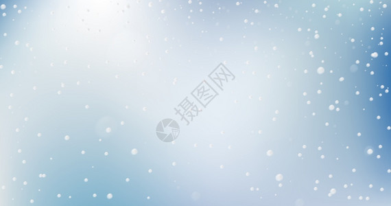 快乐的雪地圣诞墙纸和落雪花以现实的风格绘制Premium矢量插图寒冷的火花背景图片