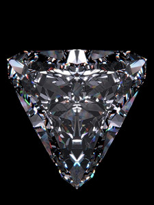 银宝石昂贵的钻三亿五百万系列3D孤立物体图片