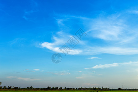 暮天气蓝色空背景纹理白云日落抽象的图片