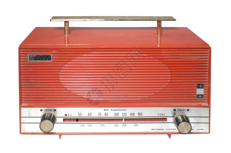 怀旧无线的上个世纪回射无线电收音机技术图片