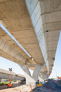 立交桥现代的建筑学重中道路的支离破碎通道图片