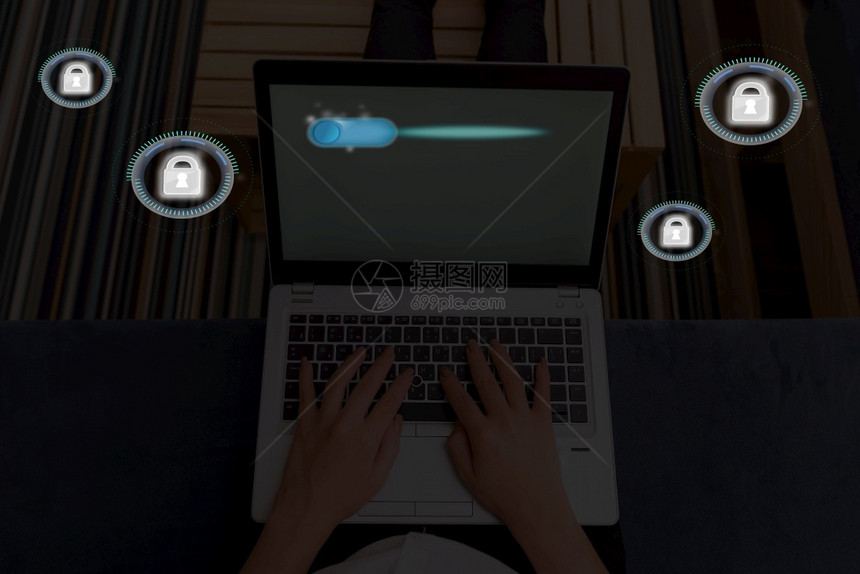 用于Web数据信息安全应用系统的图形挂锁最新数字技术保护据挂锁安全在虚拟显示器上的商人带锁以确保安全欺诈罪杀毒软件控制图片