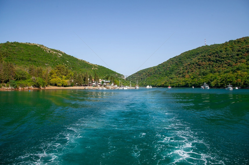 斯洛文尼亚水边克罗地爱得里海伊斯特得海的岸TourLimskiFjord图片