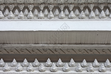 具体的建造材料白色士土科在长城上的泰文风格图片