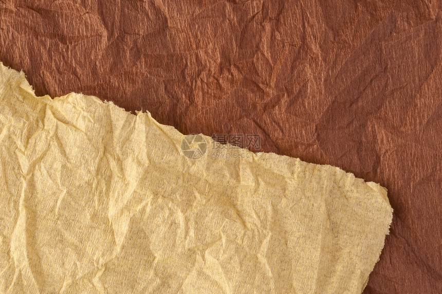 粗糙的棕色蜜蜂多折叠的生动纸页纹身背景棕色蜜蜂粉面条折痕皱巴的图片