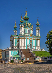 切斯特乔夫斯卡大教堂爬坡道高清图片