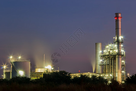 煤田燃气涡轮机发电厂转换工业的基础设施背景