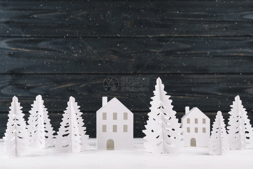 旅行纸冬季城市木制背景分辨率和高品质精美照片纸冬季城市木制背景高品质和分辨率精美照片概念天际线树图片