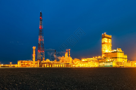 管道技术抽象的石油化工和炼厂对石化工和炼厂的业景观地貌图片